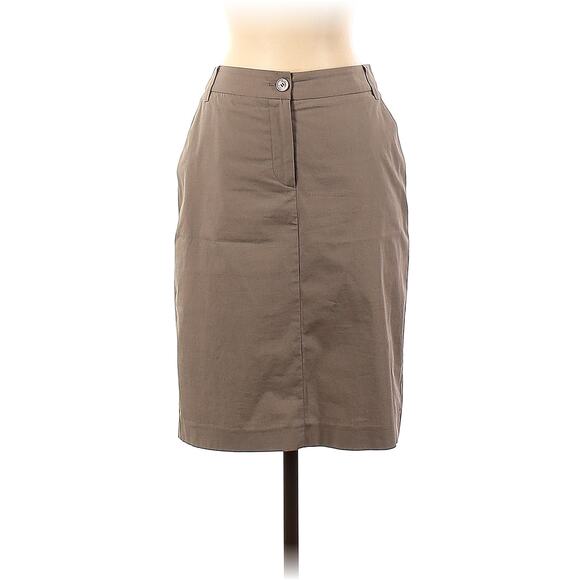 Les Copains pencil skirt sz 42 beige taupe US approx sz 6 - Picture 1 of 6